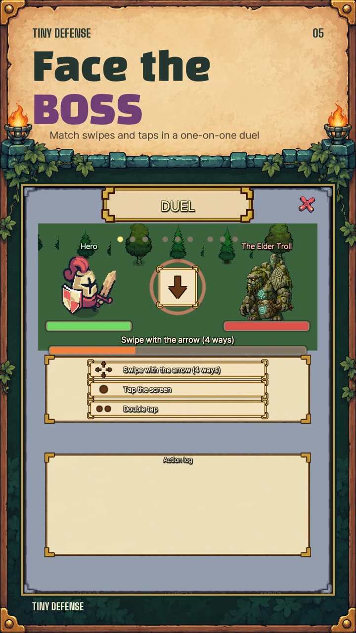 Duel the boss